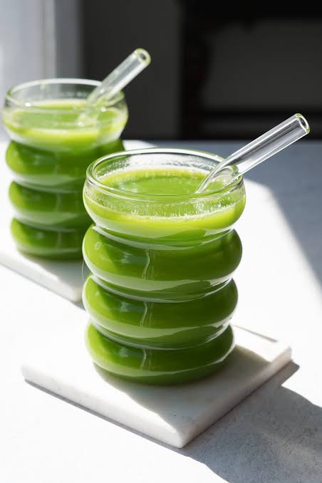 You tried "flushing" your system with water and green juices.